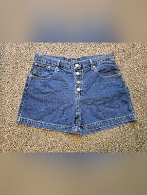 Vintage L.E.I Blue Denim Jean Shorts sz 11